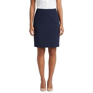 Peter Nygard Navy Pencil Skirt 6P Triacetate NWT